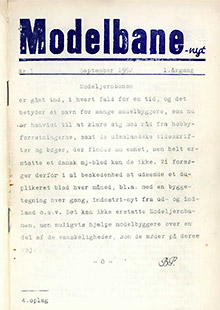 Modelbanenyt 1952/1