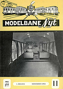 Modelbanenyt 1954/11