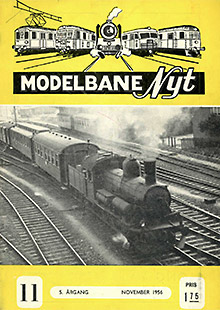 Modelbanenyt 1956/11